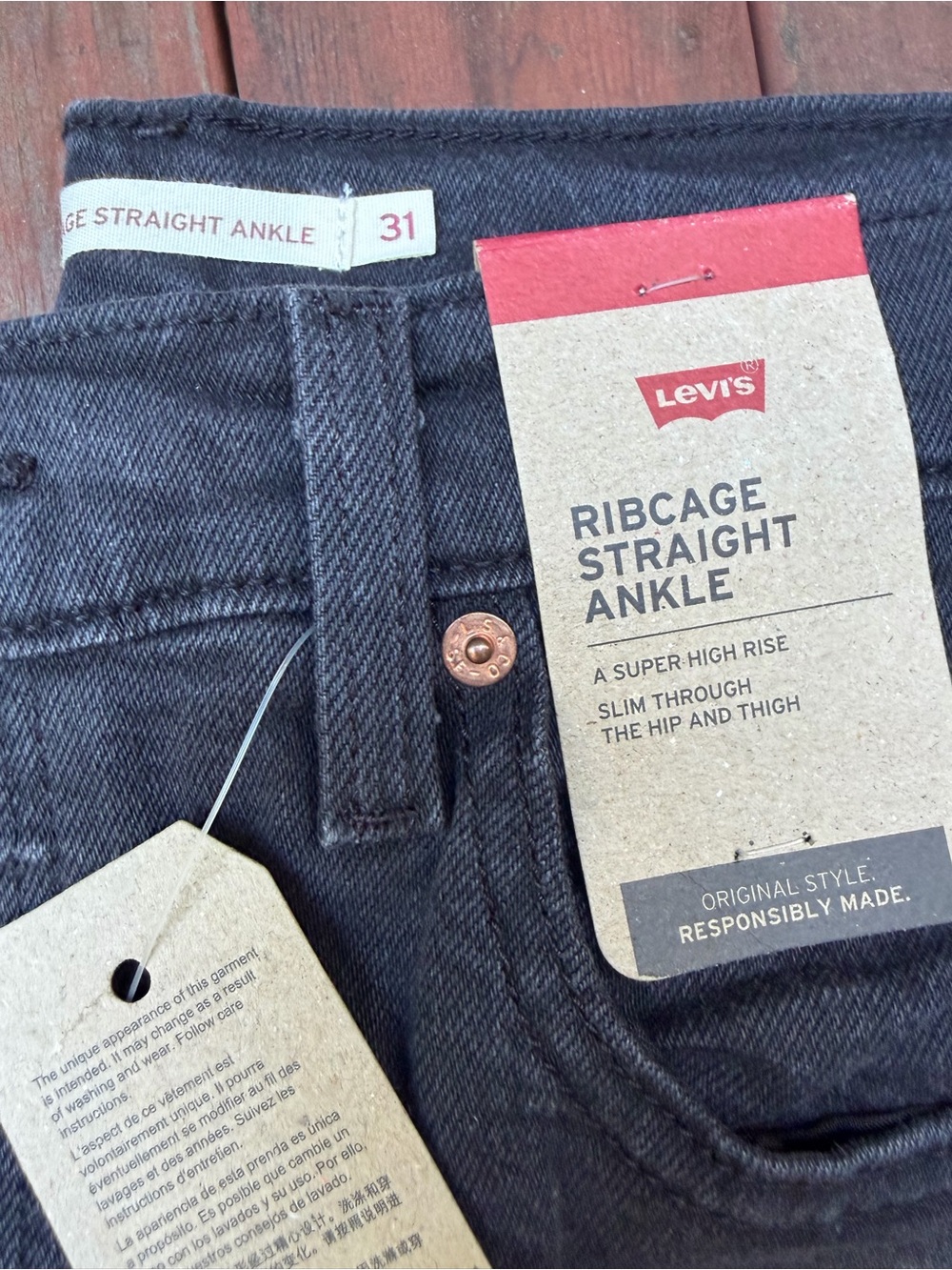 Levi's Ribcage straight ankle jeans - Picture 3 of 3